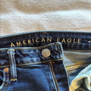 American Eagle Outfitters High Rise Blue Jeans